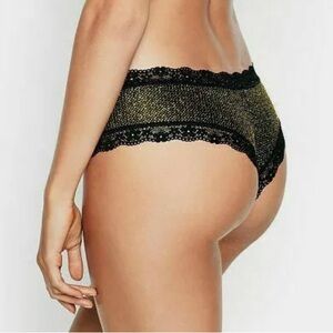 🖤Victoria’s Secret Very Sexy Glitter Cheeky Panty – Burgundy